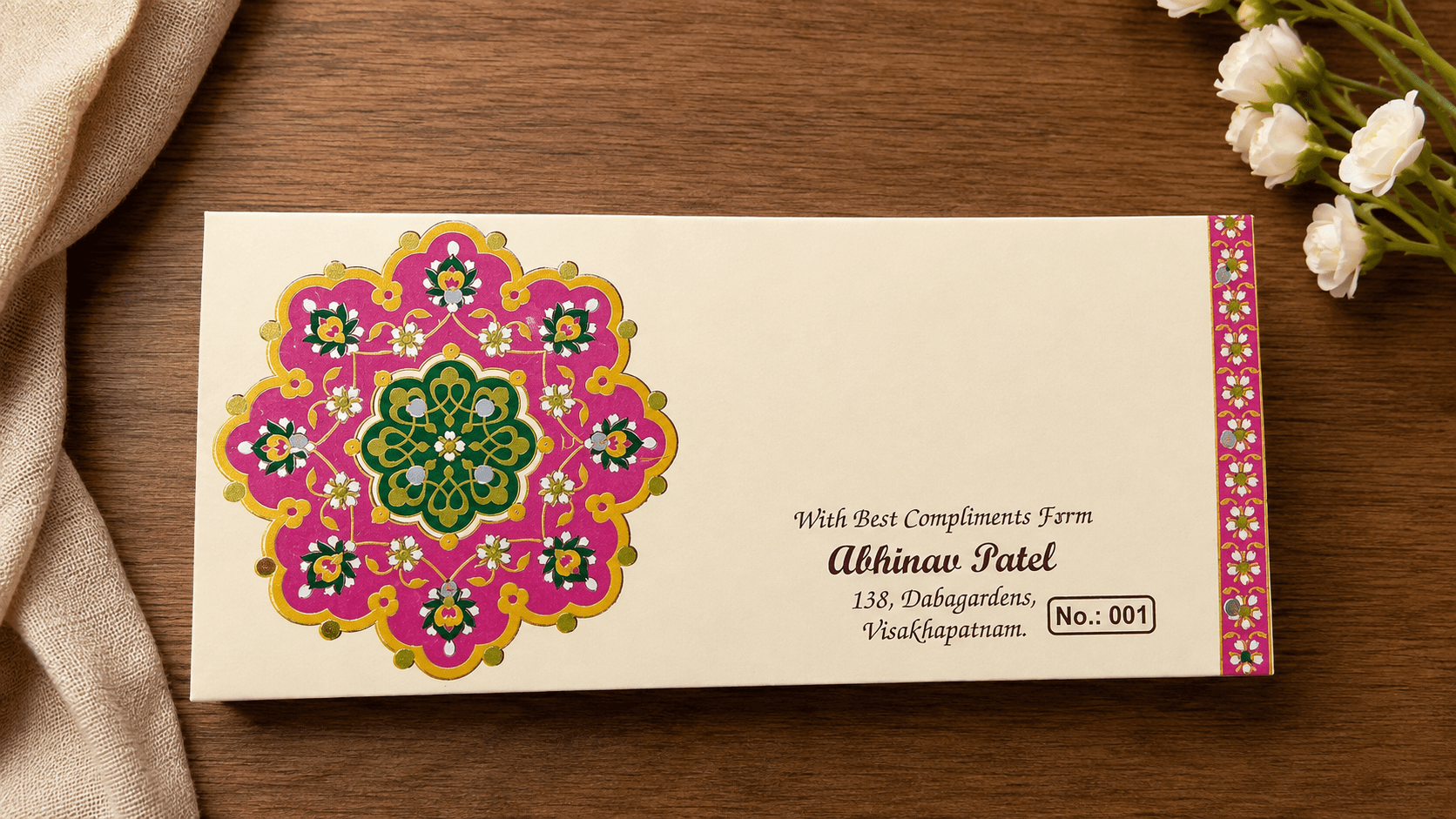 Traditional Shagun Envelope