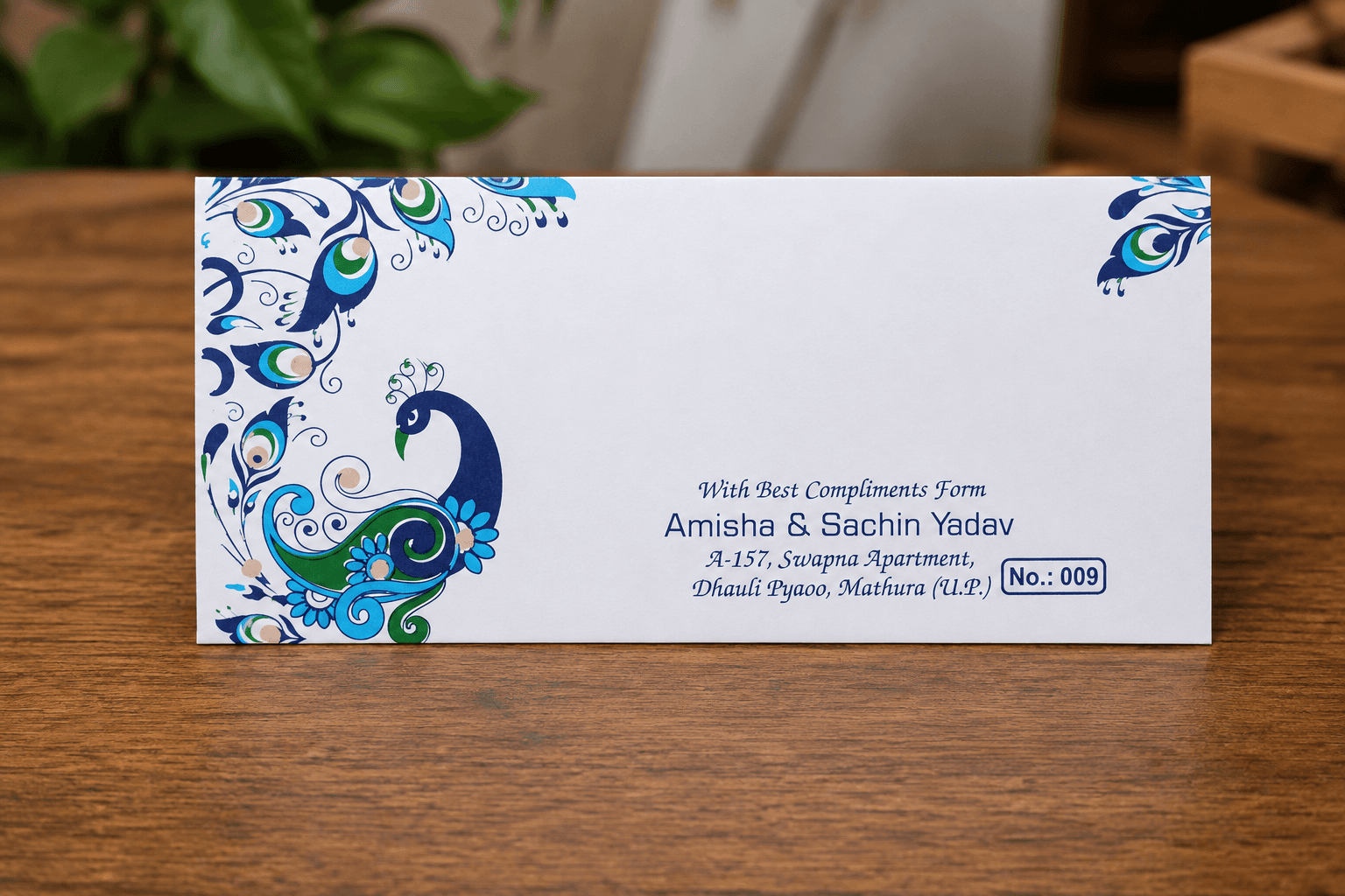 Peacock Floral