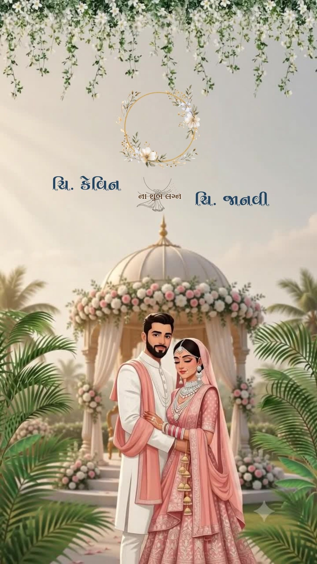 Wedding Invitation Gujrati